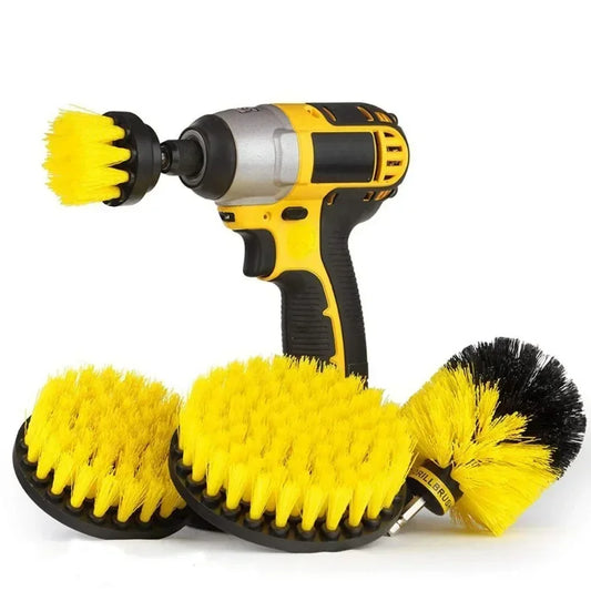 LifeGear Drill Brush Cleaning Kit for Power Scrubbing