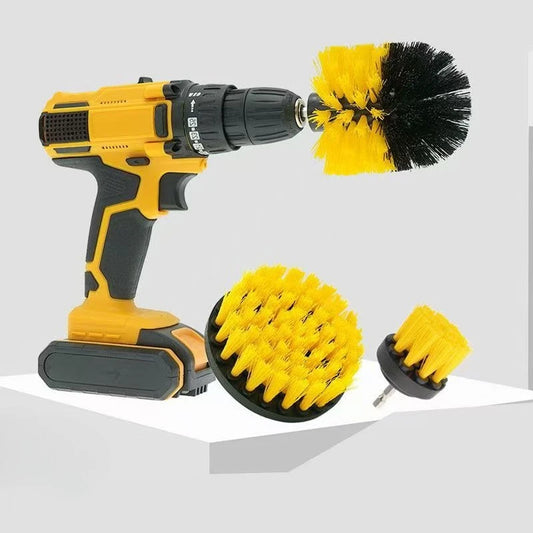 LifeGear Drill Brush Cleaning Kit for Power Scrubbing